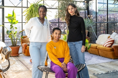 Layla Mutoka, Maya Martin en Valentina Petrucci.