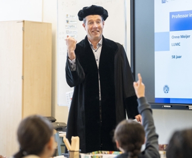 Onno Meijer krijgt veel nieuwsgierige vragen.