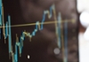 Grafiek met data op een computerscherm