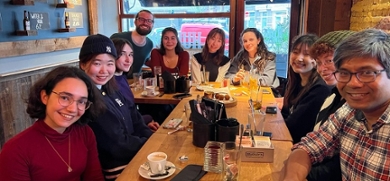 A get together in a pub