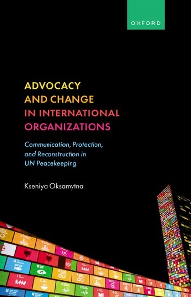 Boek Advocacy and Change in International Organizations