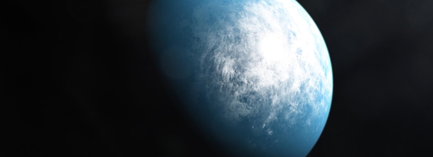 Artistic illustration of TOI 700 d, an Earth-size exoplanet in the so-called habitable zone of its parent star. Exoplanet research has been driving heightened expectations with the search for life elsewhere.