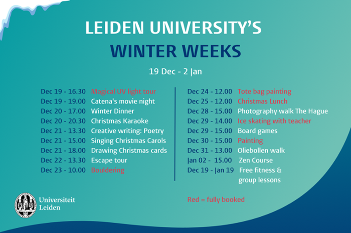Programme Winter Weeks 2023