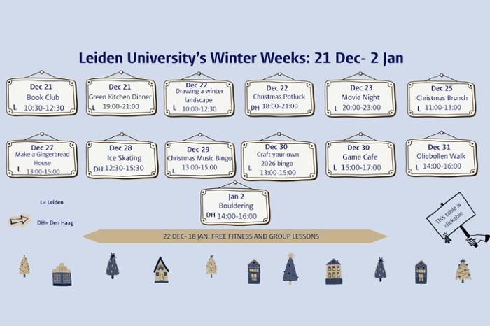 Winter Weeks Schedule